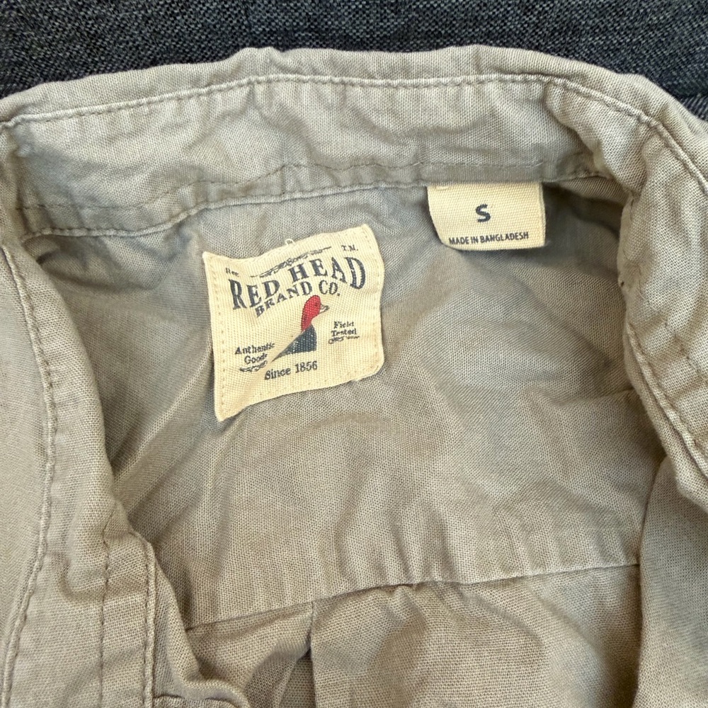 RedHead Casual Button Down Shirt - Tan